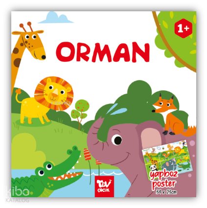 Yapboz Poster Kitap Orman