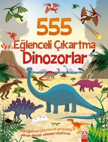 555 Eğlenceli Çıkartma Dinozorlar