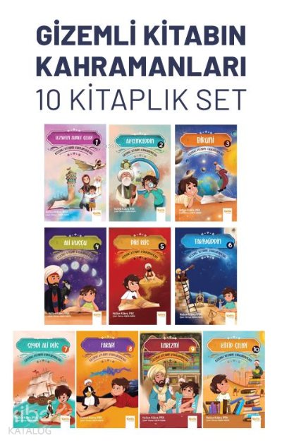 Gizemli Kitabın Kahramanları-10 Kitaplık Set - Hatice Kübra İpek