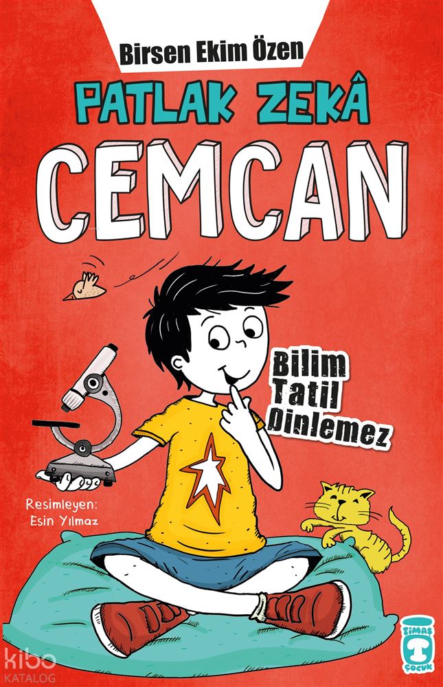 PATLAK ZEKA CEMCAN - BİLİM TATİL DİNLEMEZ (FLEKSİ KAPAK)