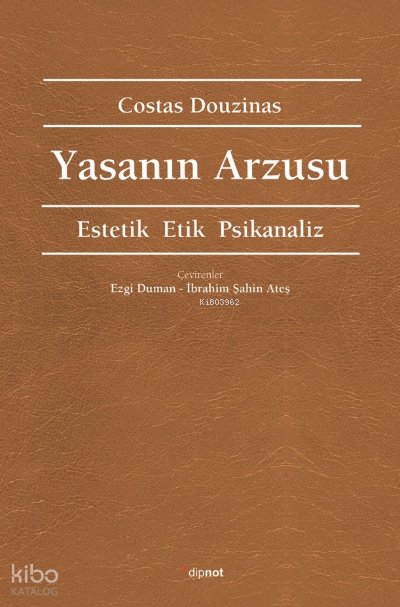 Yasanın Arzusu - Costas Douzinas