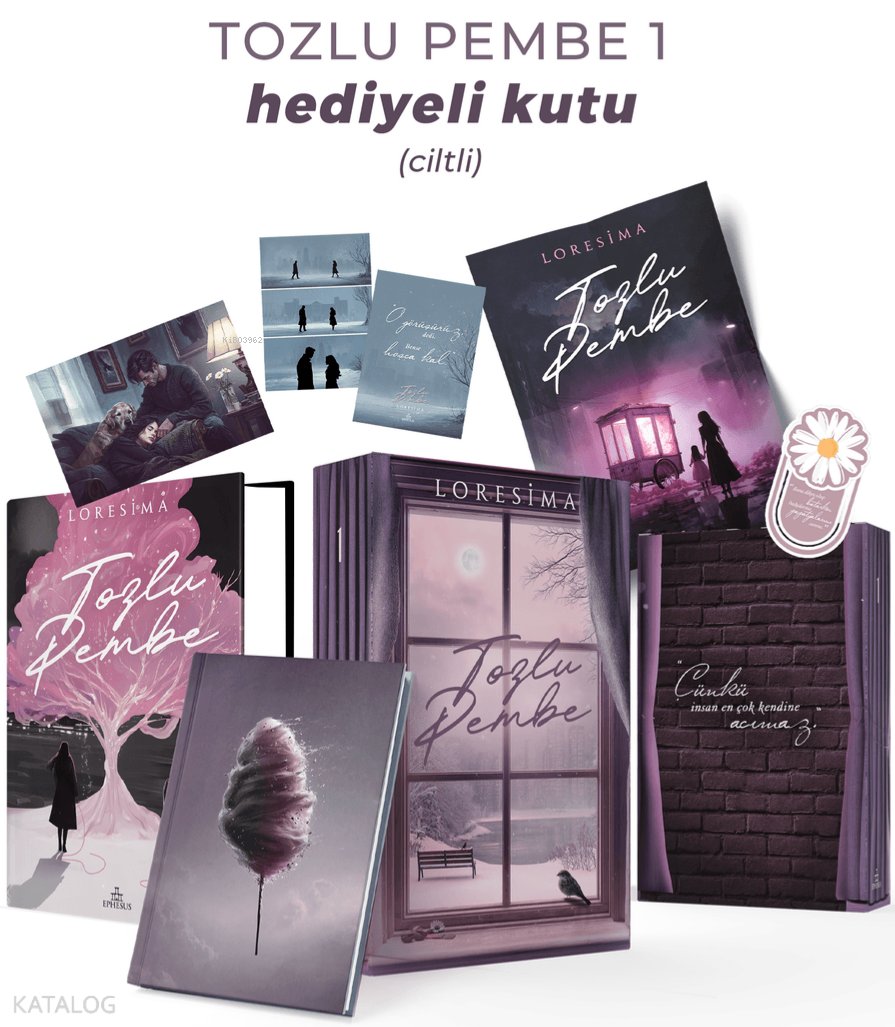Tozlu Pembe 1 (Hediyeli Kutulu-Ciltli) - Loresima