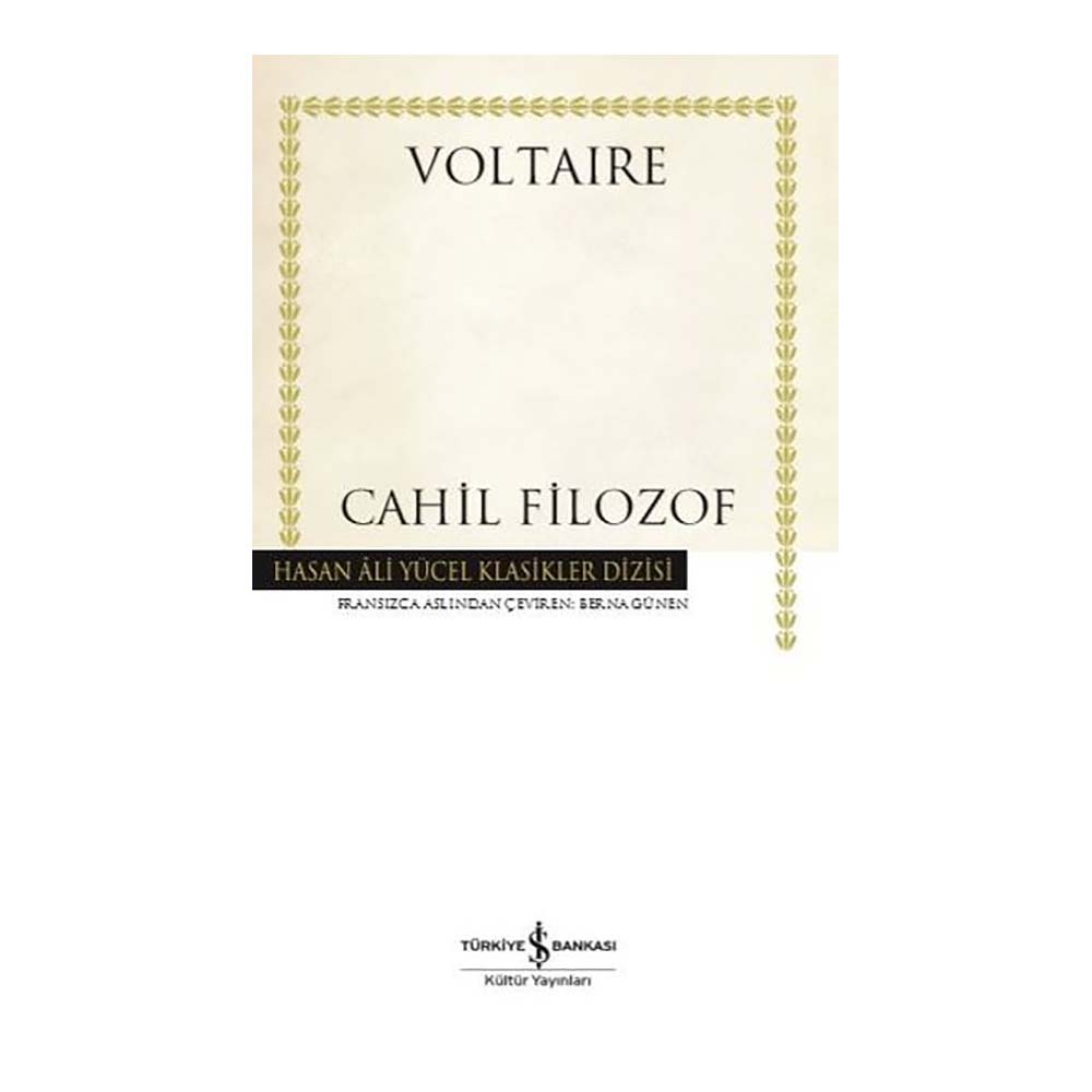 HAY / CAHİL FİLOZOF - VOLTAIRE