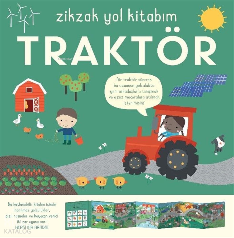 ZİKZAK YOL KİTABIM - TRAKTÖR
