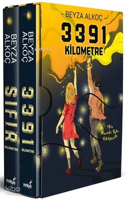 3391 Kilometre Serisi Seti - 2 Kitap Takım - Kutulu - Beyza Alkoç