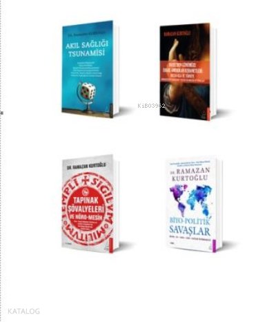 Ramazan Kurtoğlu 4 Kitap Set - Ramazan Kurtoğlu