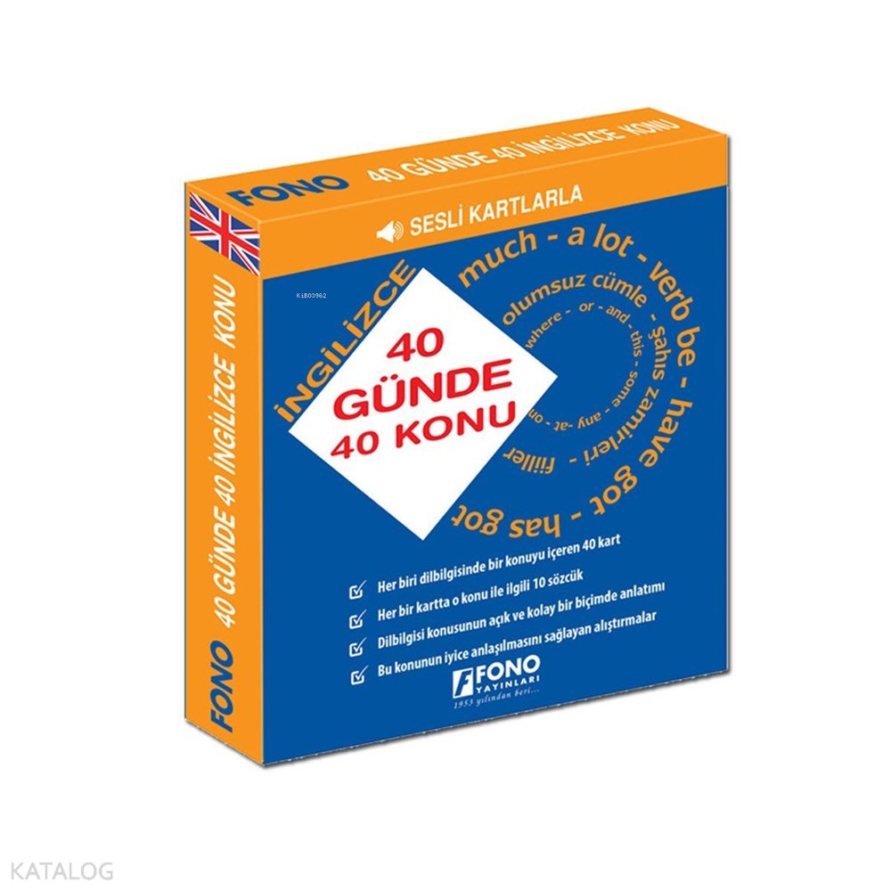 40 Günde 40 İngilizce Konu