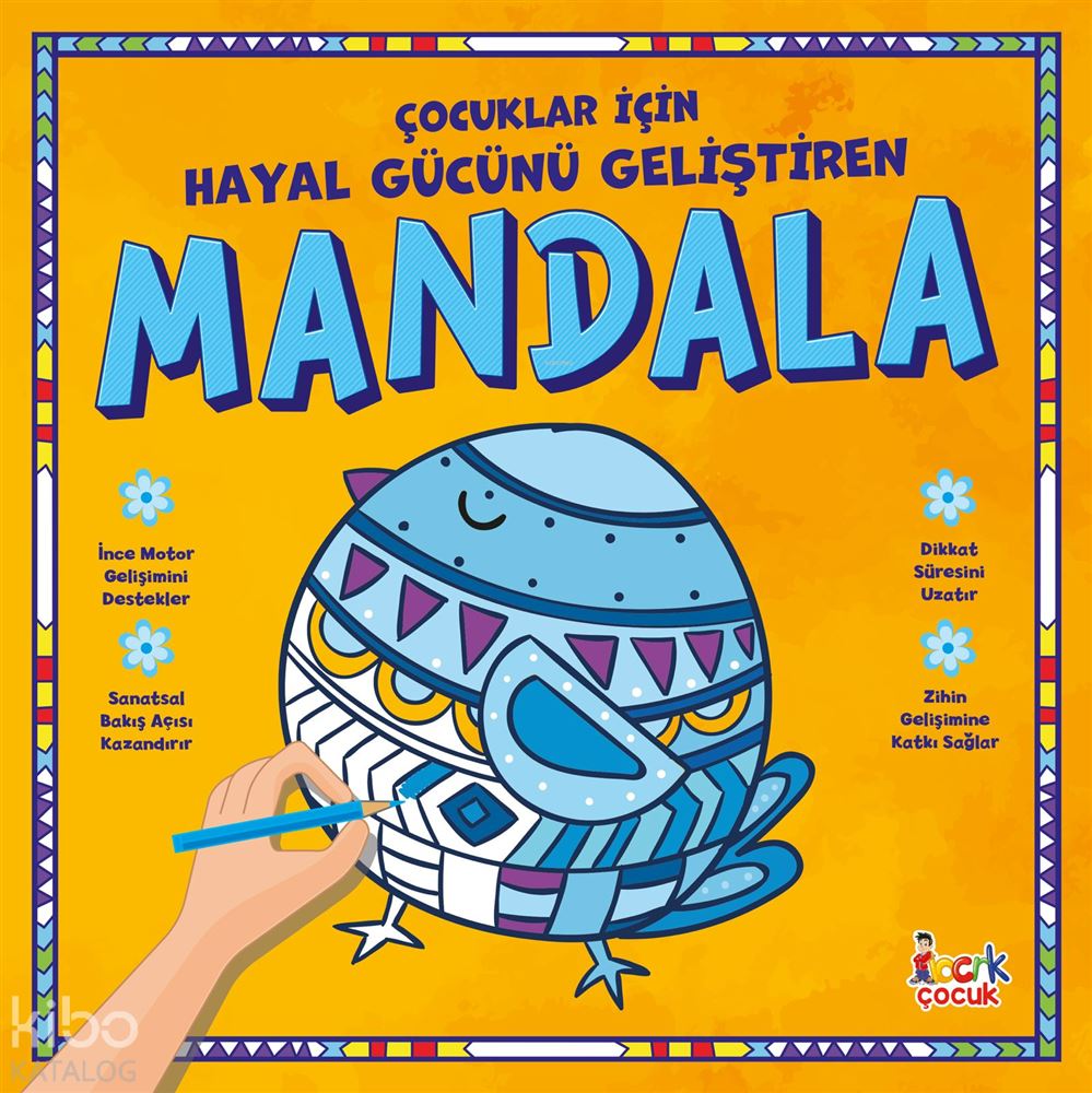 ÇOCUKLAR İÇİN HAYAL G.GELİŞTİREN MANDALA KİTABI