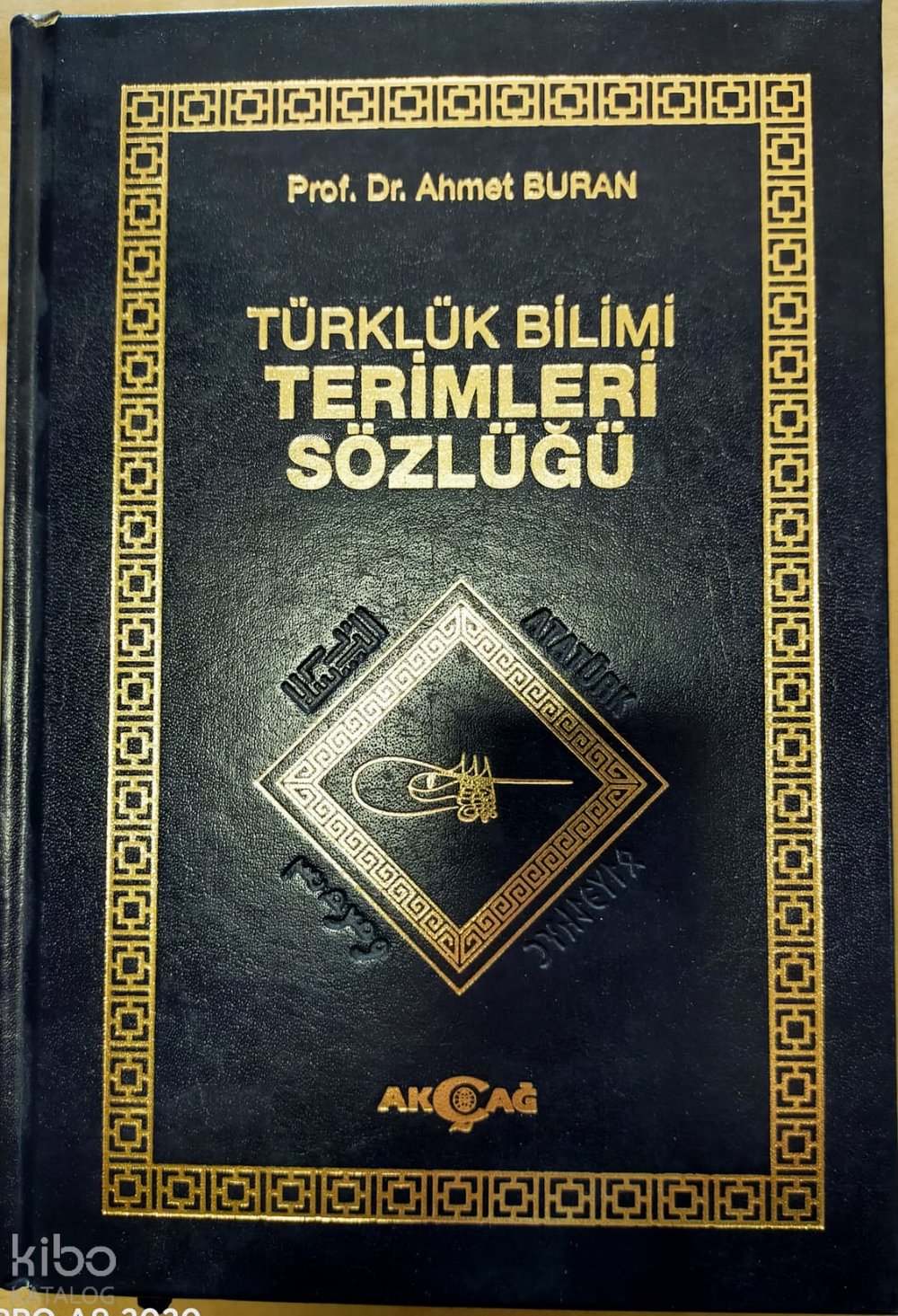 Türklük Bilimi Terimler Sözlüğü (Ciltli) - Ahmet Buran