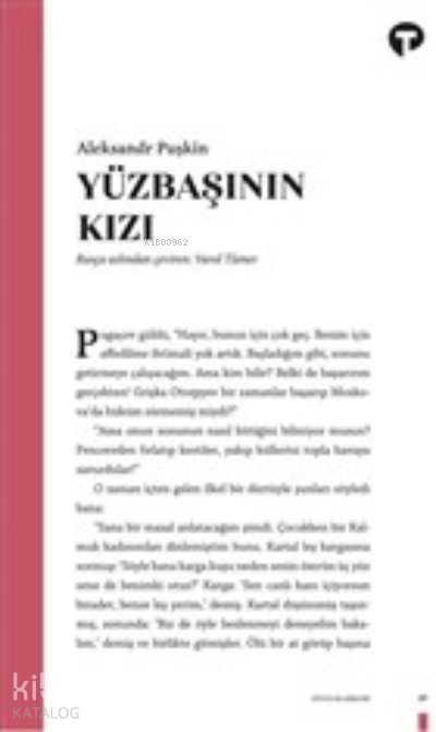 Yüzbaşının Kızı - Aleksandr Sergeyeviç Puşkin