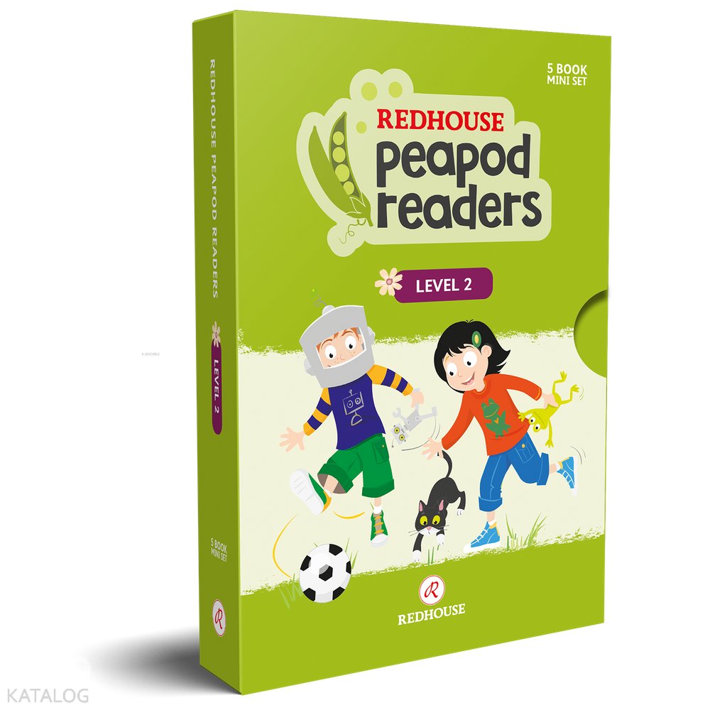 Redhouse Peapod Readers İngilizce Hikâye Seti 2 (Kutulu)