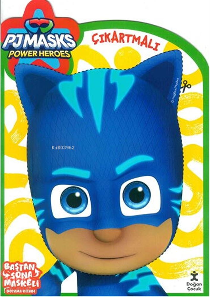 BAŞTAN SONA MASKELİ BOYAMA - PJMASKS