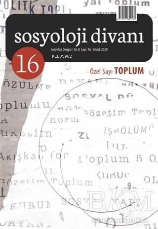 Sosyoloji Divanı Sayı: 16