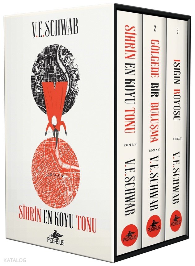 Sihrin Tonları Üçlemesi Kutulu Özel Set (3 Kitap) - V. E. Schwab
