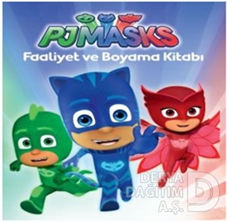 PJMASKS - FAALİYET VE BOYAMA KİTABI