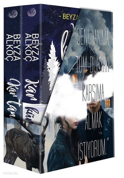 Kar Küresi Serisi Seti - 2 Kitap Takım-Kutulu - Beyza Alkoç