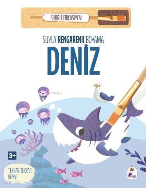 Suyla Rengarenk Boyama - Deniz (Sihirli Fırçasıyla)