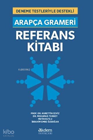 Arapça Grameri Referans Kitab ı- Deneme Testleriylr Destekli - Metin Kutlu
