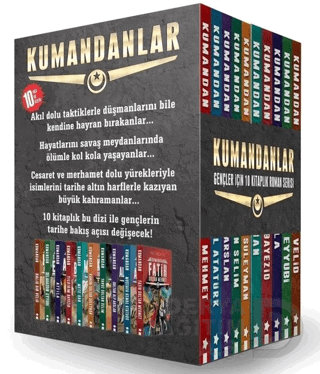 KUMANDALAR SETİ 10 KİTAP TK.