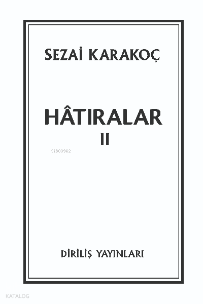 Hatıralar 2
