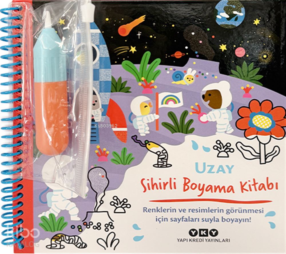 SİHİRLİ BOYAMA KİTABI - UZAY
