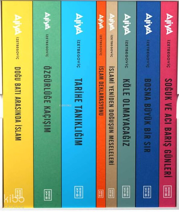 Aliya İzetbegoviç Kutulu Set (8 Kitap) - Aliya İzetbegoviç