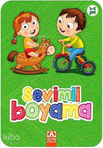 Sevimli Boyama (Yeşil)