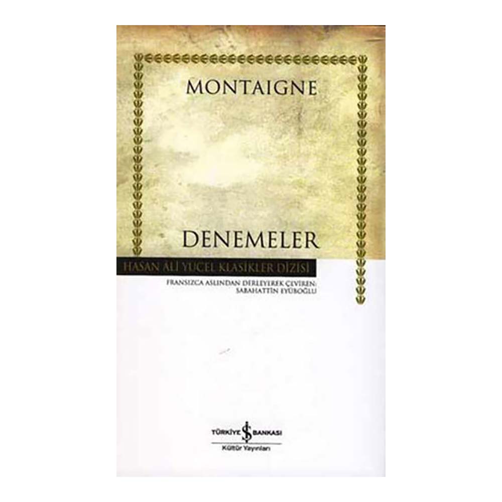 HAY / DENEMELER - MONTAIGNE