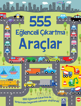 555 EĞLENCELİ ÇIKARTMA - ARAÇLAR