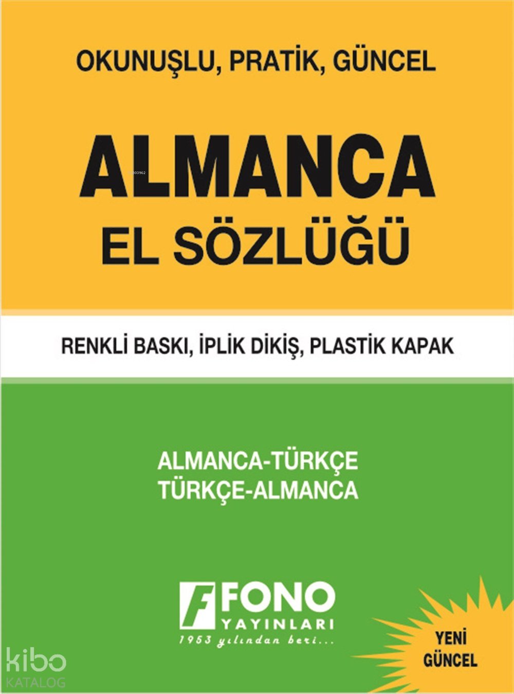 Fono Almanca El Sözlüğü