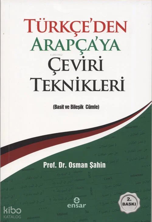 Türkçe'den Arapça'ya Çeviri Teknikleri