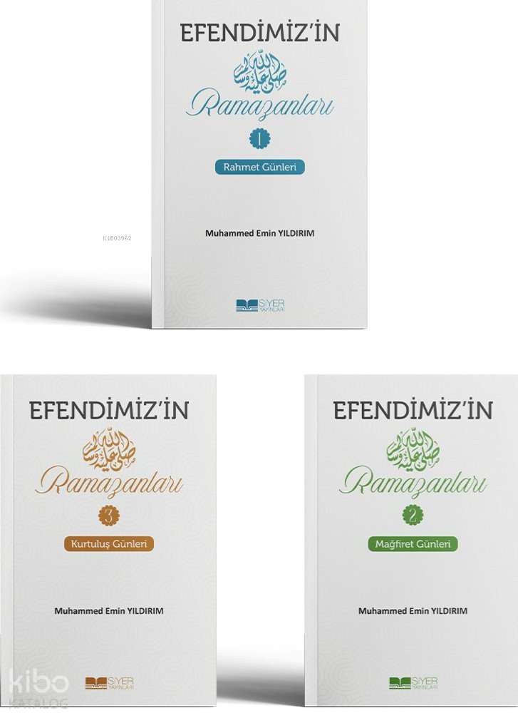 Efendimiz’in (s.a.s) Ramazanları (3 Cilt) - Muhammed Emin Yıldırım
