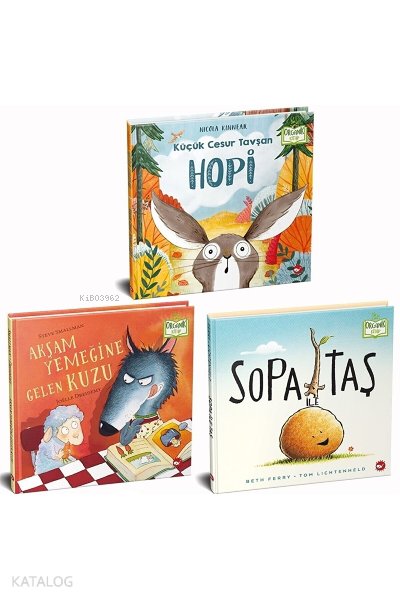 Dostluk Kitapları Set - Organik Kitap (3 Kitap Takım) - Nicola Kinnear