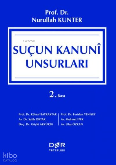 Suçun Kanuni Unsurları