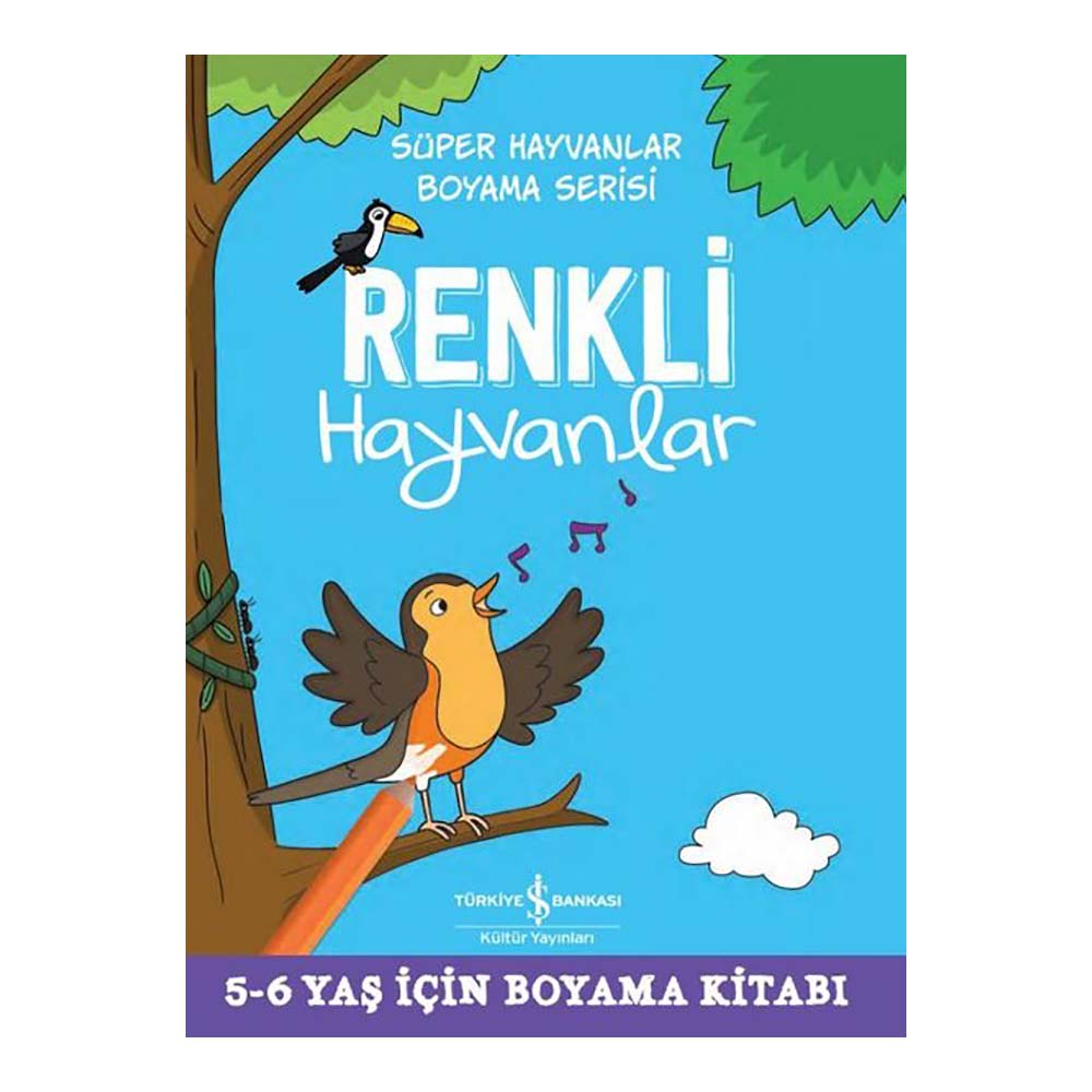 SÜPER HAYVANLAR BOYAMA - RENKLİ HAYVANLAR