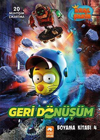 Kral Şakir Geri Dönüşüm Boyama Kitabı - 4