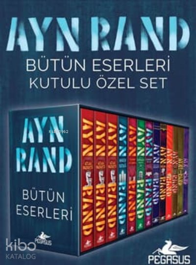 Ayn Rand Bütün Eserleri Kutulu Özel Set (13 Kitap Takım) - Ayn Rand